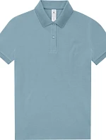 B&C My Polo 210 /women Dámské piqué polo z těžké bavlny 01.W463 amalfi blue