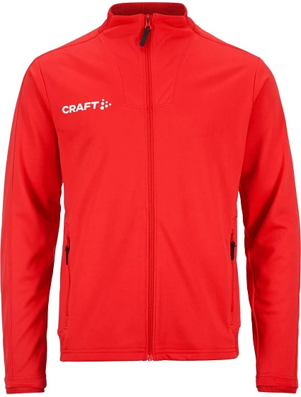 Evolve 2.0 Full Zip Jacket Jr Dětská tréninková bunda model 22468178 bright red - Craft Teamwear Evolve 2.0 Full Zip Jacket Jr Dětská tréninková bunda model 22468178 bright red - Craft Teamwear