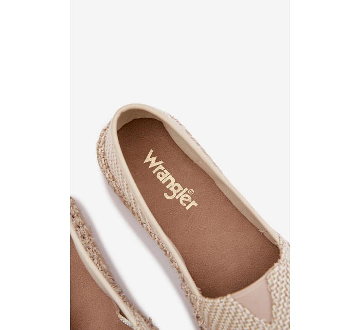 Dámské espadrilky Wrangler 20261079.06V světle béžové
