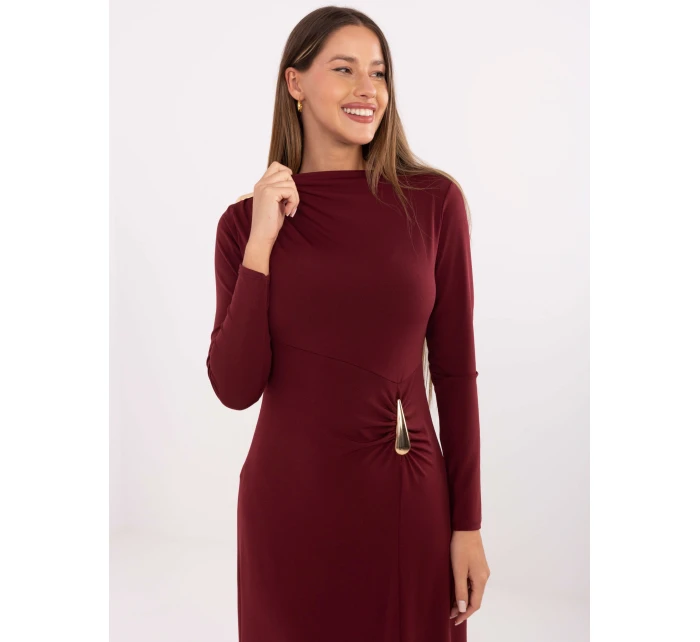 Šaty IT SK 21900.00 bordó Šaty IT SK 21900.00 bordó