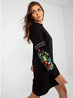 Dámské šaty MB SK model 22400555 černé - FPrice Dámské šaty MB SK model 22400555 černé - FPrice