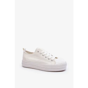 Dámské látkové tenisky bílé Staneva