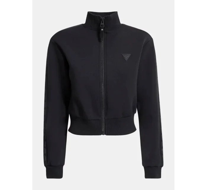 Dámská mikina na zip O1YA00KAMN2 - JBLK - Černá - Guess