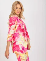 Dámské sako DHJ MA 7684A 1.22X růžová - FPrice Dámské sako DHJ MA 7684A 1.22X růžová - FPrice