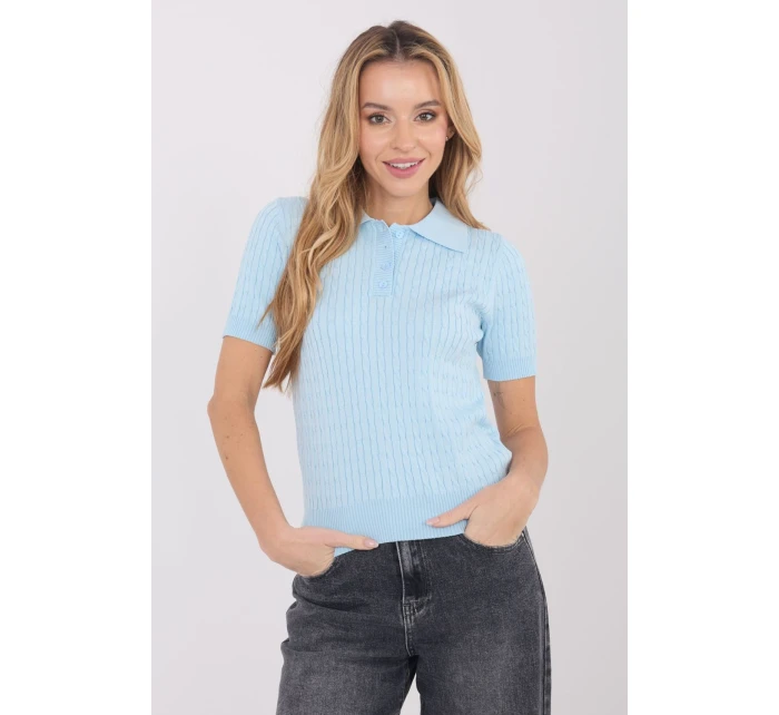 Svetr s krátkým rukávem  model 222826 Factory Price