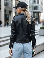 Dámská kožená bunda  black Dstreet model 21971229 - FashionStreet