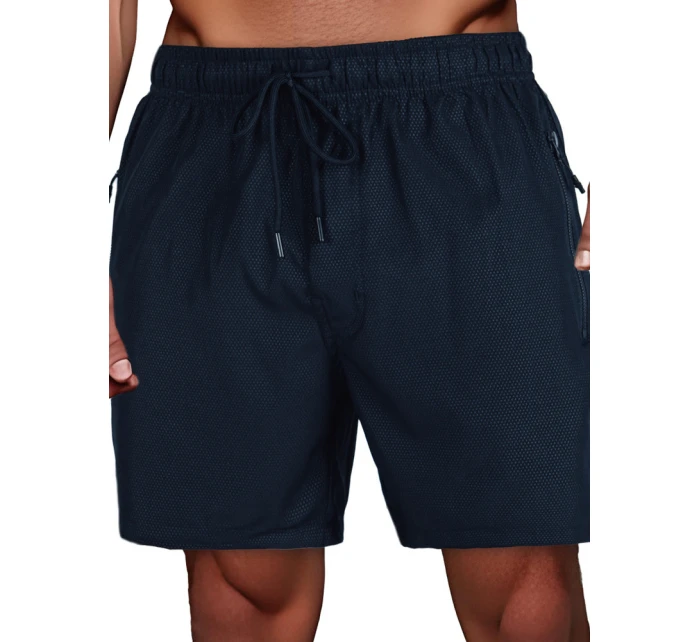 Pánské tmavě modré šortky FashionStreet SX2528