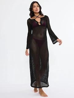 Beach MyWear model 22049438 Long Dress LSL BLACK  BLACK - Triumph