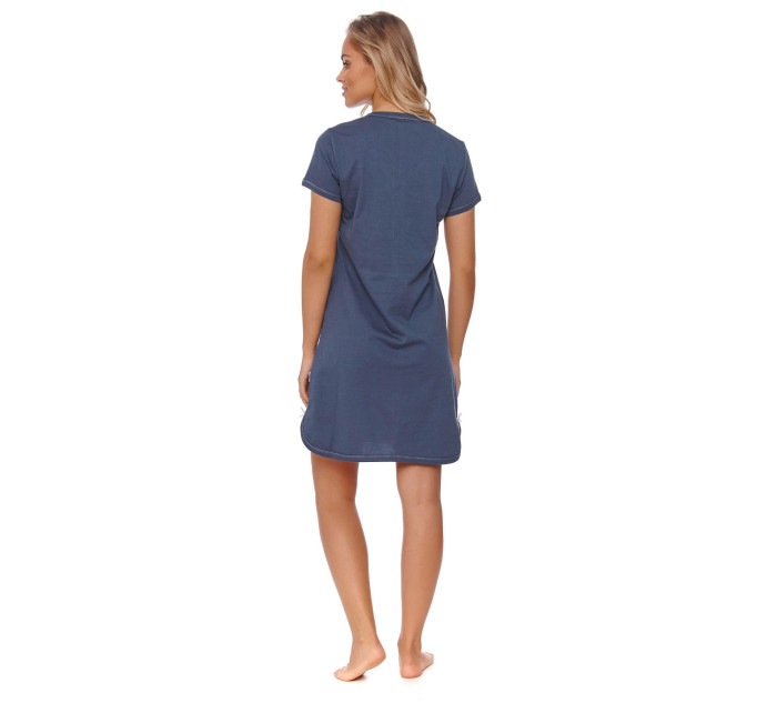 Dámská těhotenská košile 9505 blue - Doctornap