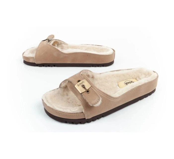 Iconic Taupe W dámské žabky model 20948595 - SCHOLL