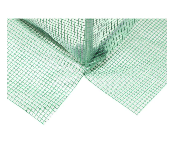 SKLENÍK ZAHRADNÍ TUNEL 200X300X200CM PE KONSTRUKCE ZELENÁ OCEL