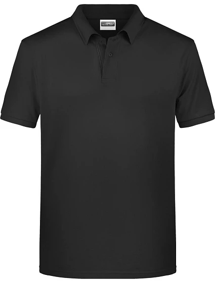 Daiber 8010 Pánské piqué polo z bio bavlny 02.8010 black Daiber 8010 Pánské piqué polo z bio bavlny 02.8010 black