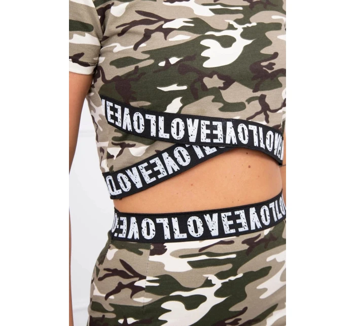 Souprava halenky se sukní model 21752884 - K-Fashion