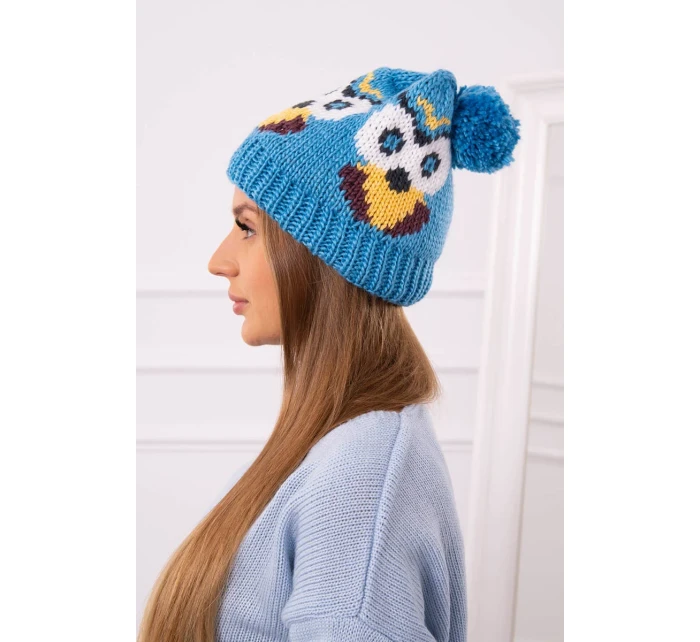 Dámská čepice  tyrkysová model 18751611 - K-Fashion