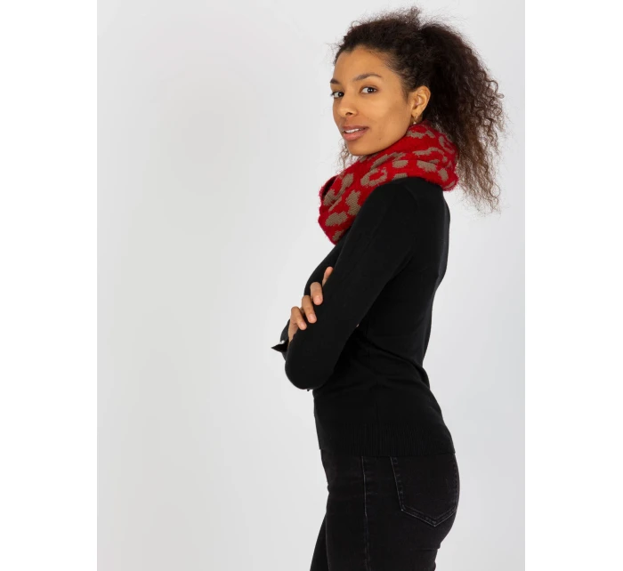 Tunelová šála AT KM ENEC B63 1.44P červená