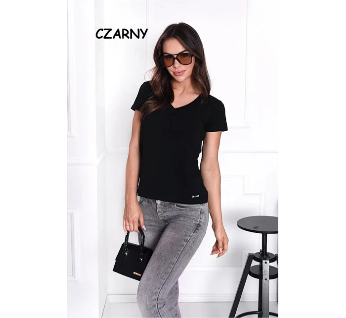 Dámské tričko Serek s krátkým rukávem hnědé - Off Pink