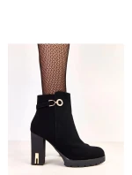 Boty na podpatku model 219958 Solea Boty na podpatku model 219958 Solea