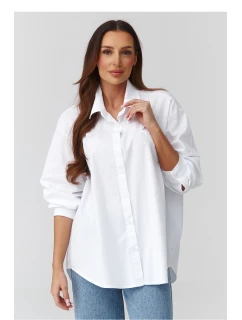 Košile s dlouhým rukávem model 224103 Makadamia