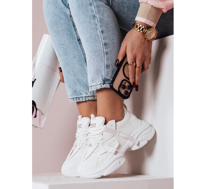 Dámské tenisky na platformě VISTARUN white FashionStreet ZY0652