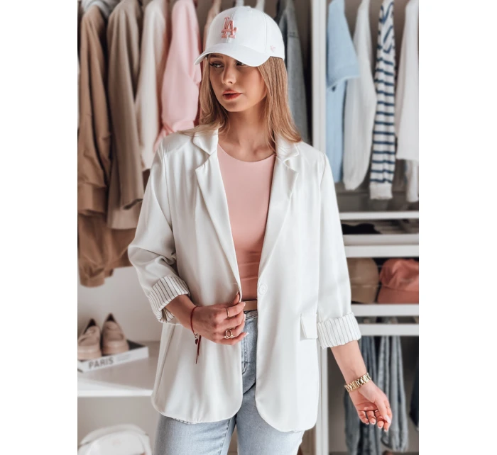 Dámská oversize bunda RESIDAL bílá FashionStreet PY0119