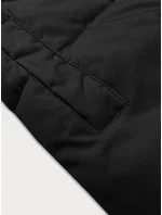 Černá oboustranná dámská vesta typu model 20722463 - J.STYLE Černá oboustranná dámská vesta typu model 20722463 - J.STYLE