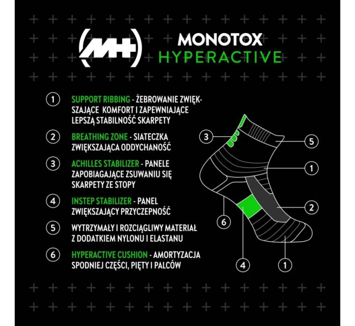 Skarpety  Socks 2pack model 21273133 - Monotox