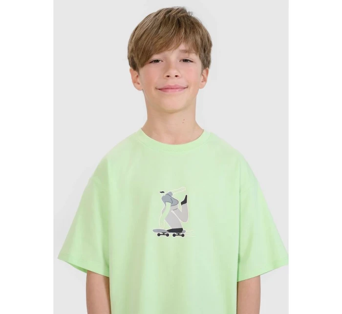 Chlapecké tričko s potiskem 4F 4FJRSS25TTSHM2641-45S