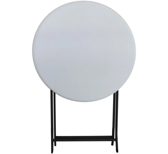 Skládací BALKONOVÝ STŮL BÍLÝ 60x72 cm