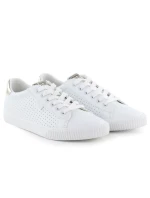 Dámské nízké tenisky ažurové z eko kůže bílé model 21906616 - Big Star