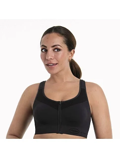 EasyMove Zip sportovní top 5511 carbon grey - Active