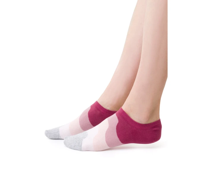 021 wzorowane kolor:bordowy model 19533030 - Steven