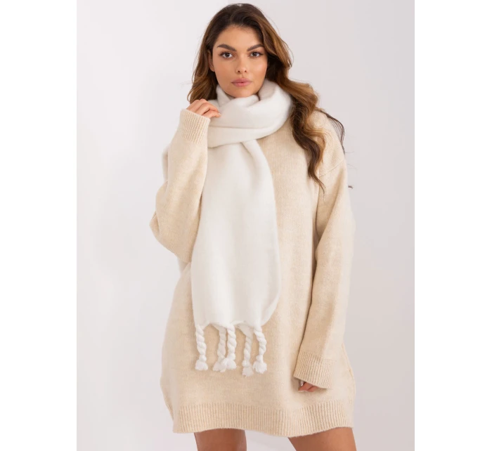 Szalik AT SZ model 19341648 ecru - FPrice