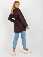 Dámský kabát LK PL  tmavě hnědá  model 18171336 - FPrice