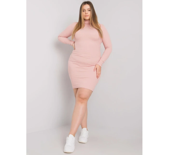 RV SK šaty model 16974051 světle růžová - FPrice RV SK šaty model 16974051 světle růžová - FPrice