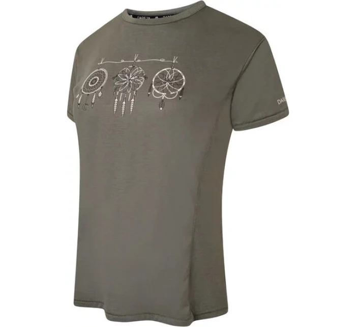 Dámské tričko DWT589 Unwind Tee DDH khaki - Dare2B Dámské tričko DWT589 Unwind Tee DDH khaki - Dare2B