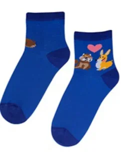 Dámské vzorované ponožky model 6354545 - Wola