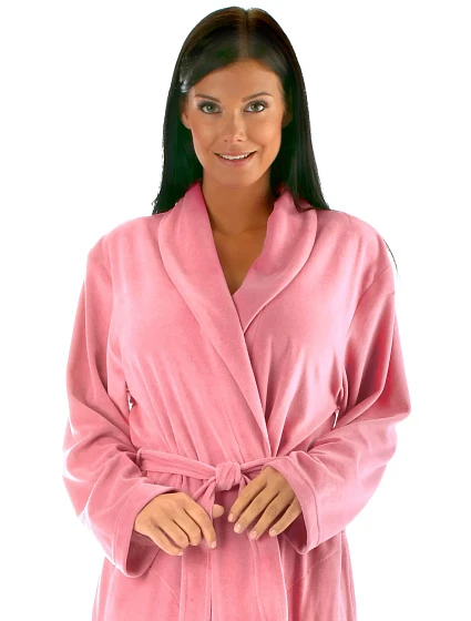 dámský župan model 20648576 pudrová - Vestis dámský župan model 20648576 pudrová - Vestis