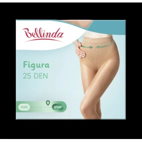 Zeštíhlující punčochové kalhoty FIGURA 25 DEN - BELLINDA - černá