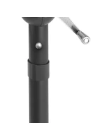 ZAHRADNÍ SLUNEČNÍK 300 CM SKLÁDACÍ BÉŽOVÝ