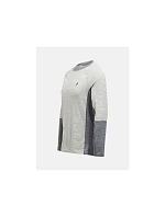 Termotriko PEAK PERFORMANCE Magic Crew Wool-blend Baselayer Men, šedé