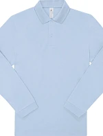 B&C My Polo 180 LSL Piqué polo s dlouhým rukávem 01.U425 blush blue