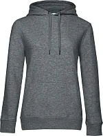 B&C QUEEN Hooded_° Dámská mikina s kapucí 01.W02Q heather mid grey B&C QUEEN Hooded_° Dámská mikina s kapucí 01.W02Q heather mid grey