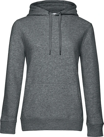 B&C QUEEN Hooded_° Dámská mikina s kapucí 01.W02Q heather mid grey B&C QUEEN Hooded_° Dámská mikina s kapucí 01.W02Q heather mid grey