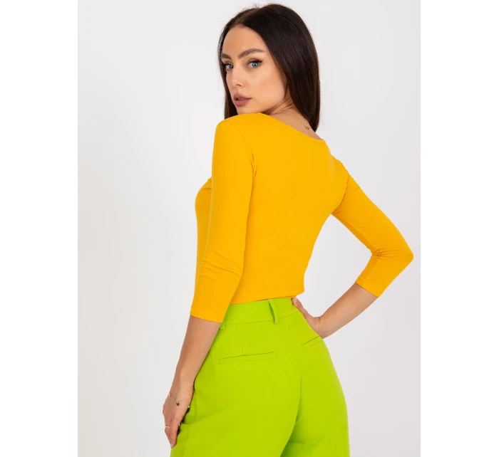 Halenka RV BZ model 14829783 tmavě žlutá - FPrice