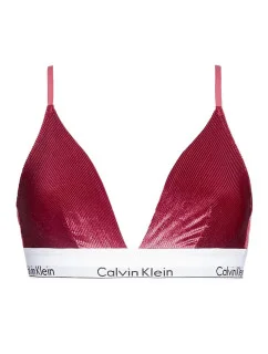 Dámská nevyztužená podprsenka Unlined Triangle QF5508E-2XV - Calvin Klein