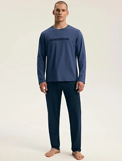 Pyžamo Henderson 45491 Flock, dlouhý rukáv, velikosti M–3XL