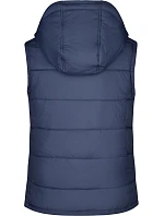 JN Dámská prošívaná vesta s kapucí 02. navy model 22494833 - Daiber JN Dámská prošívaná vesta s kapucí 02. navy model 22494833 - Daiber