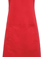 Premier PR 154 Zástěra s laclem a kapsou na břiše "Colours" 39.0154 strawberry red