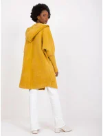 Dámský kabát  MBM  PL 1518.95P tmavě žlutý
