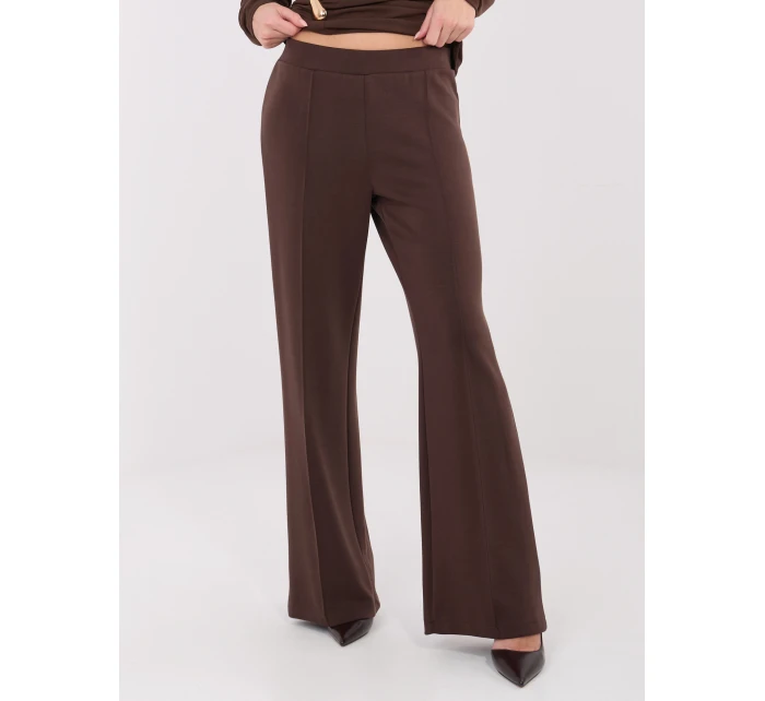 Spodnie MJ SP model 21782525 ciemny brązowy - FPrice Spodnie MJ SP model 21782525 ciemny brązowy - FPrice